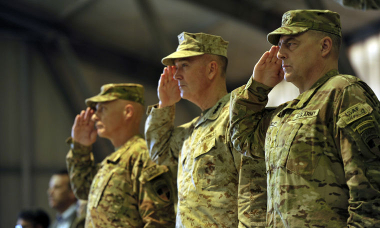 Milley takes command